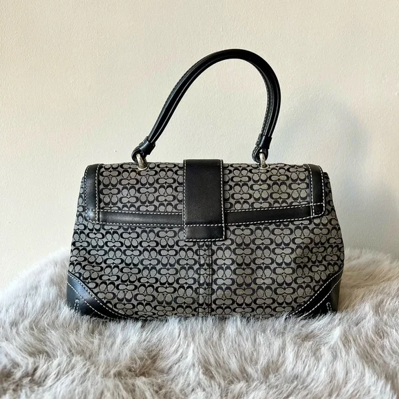 Coach Black Interior Leather Patch Bag - Picture 4 of 5